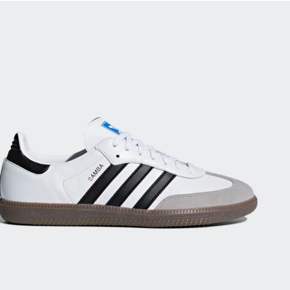 Brand new in box Adidas Samba white OG M 5 W 6